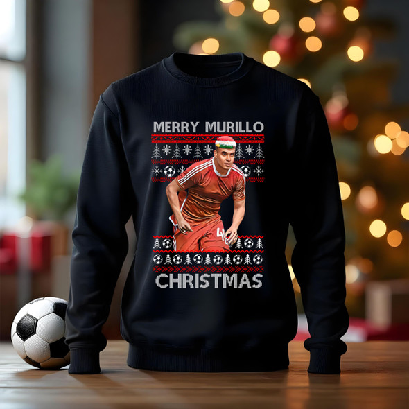 Nottingham murillo christmas black  jumper kids adults
