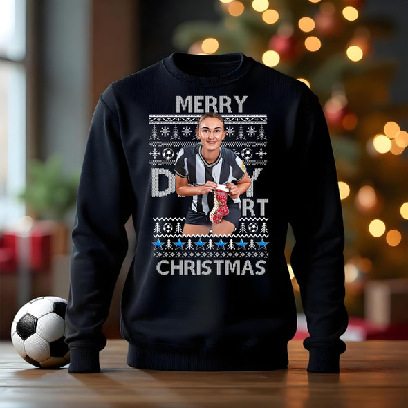 Newcastle Daisy Burt  football  jumper black   kids adults