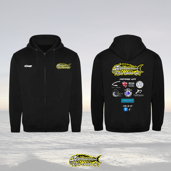 Fish Onnn Zoodie black Fish Onnn Zoodie black