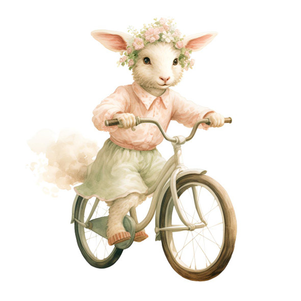 made by ash premade easter bunny themed   meter dtf or uvdtf 