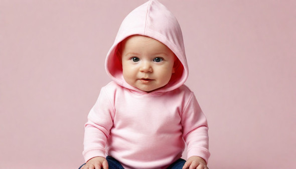 Plain baby pink toddler tshirt hoodie
