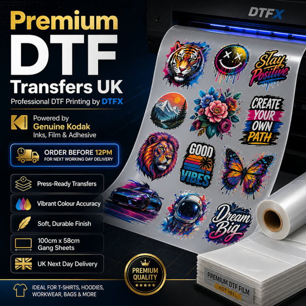 High-Quality Kodak DTF Printing Services for Custom Apparel