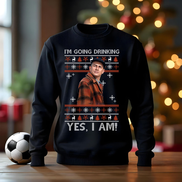 ed gein im going drinking funny christmas jumper adults kids ed gein im going drinking funny christmas jumper adults kids