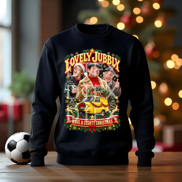 Lovely Jubbly have a cushty christmas funny only fools like christmas jumper