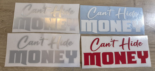 CAN'T HIDE MONEY - 8 INCH
