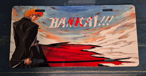 Bankai License Plate