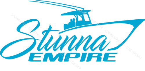 Stunna Empire Boat Logo