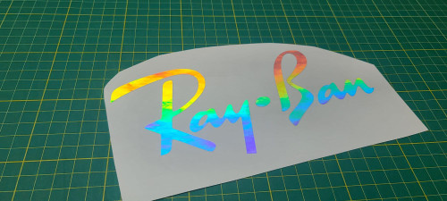 RAY-BAN 8 INCH RAINBOW CHROME