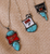 Western Cowboy Vintage Style Turquoise Beer Necklace