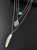 Turquoise And Leaf Feather Pendant Multilayered Necklace - 600