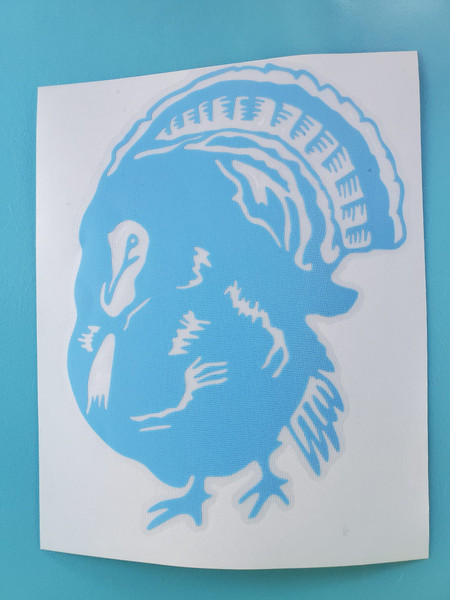 Turkey 2 - Ice Blue - 6 Inch