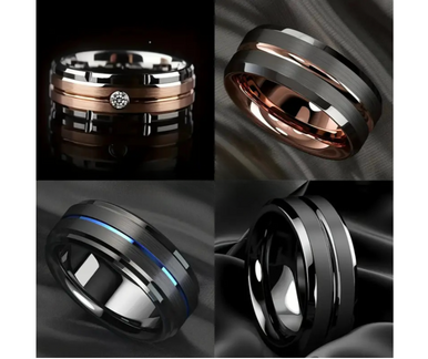 Titanium & Stainless Steel Rings
