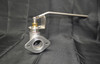 Lyson stainless steel bottling valve with flange