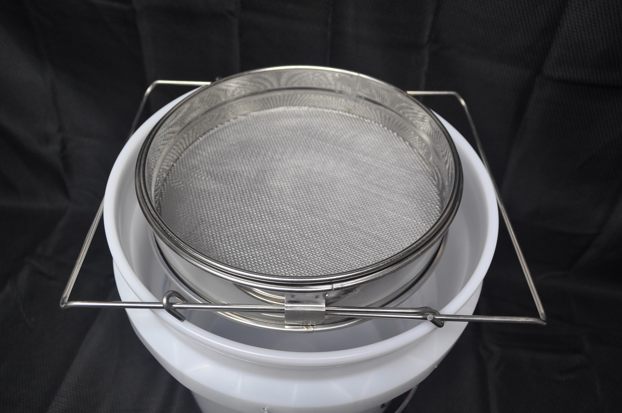 Stainless Steel Double Strainer - Dogwood Ridge Bees