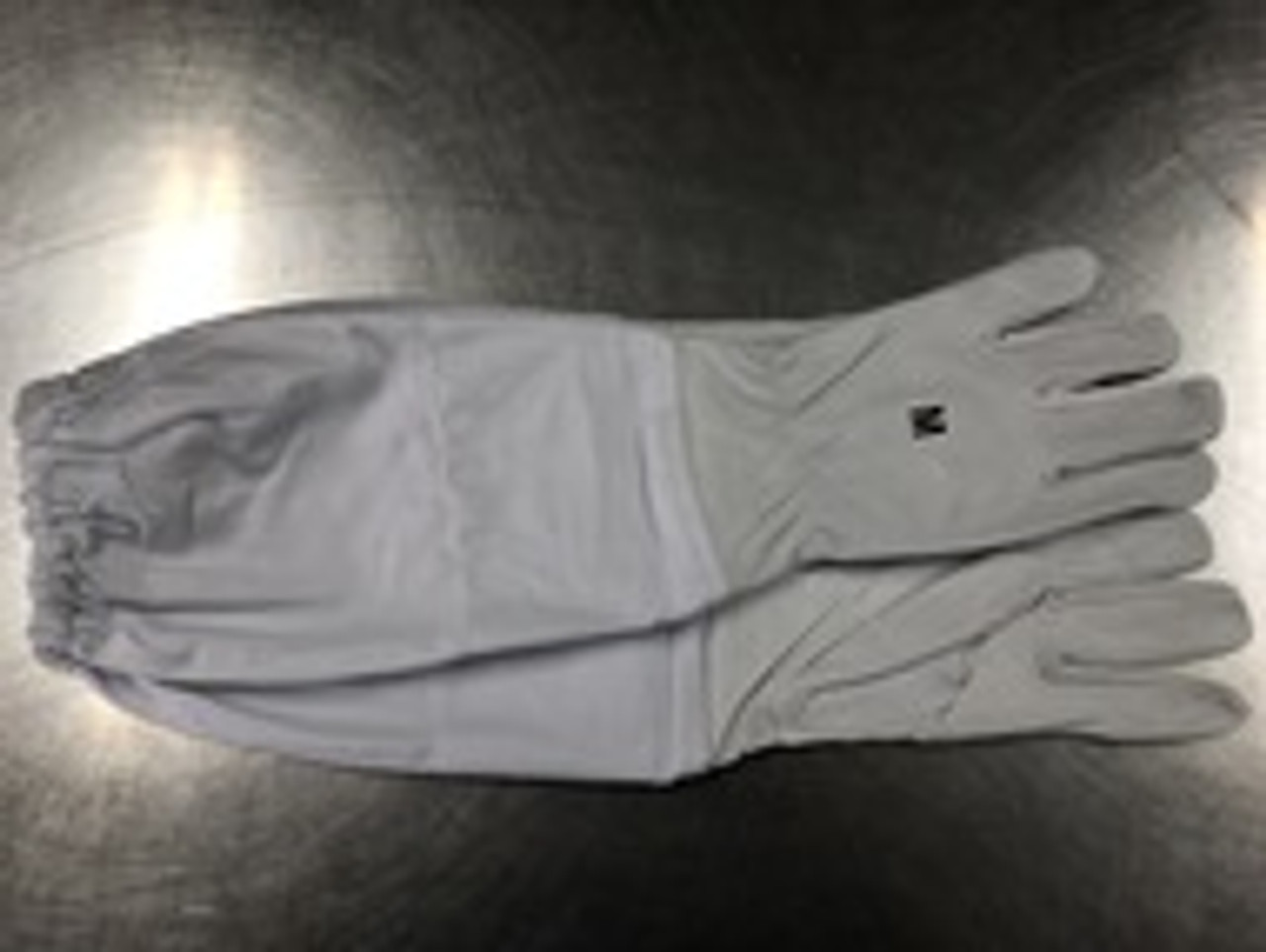 Goatskin beekeeping gloves