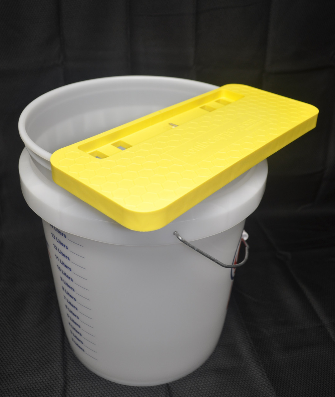 Comb Capper shown on 5 gallon bucket