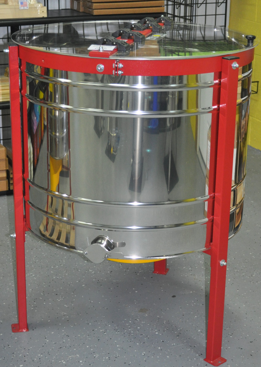 Lyson 30 frame radial, motorized extractor, front view. 