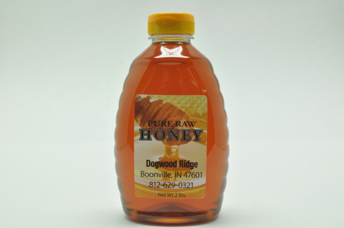 2 pound bottle of mid-western honey