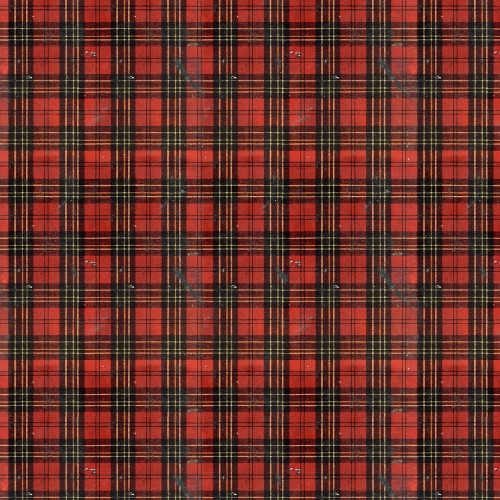Holtz Christmas Worn Plaid Red
