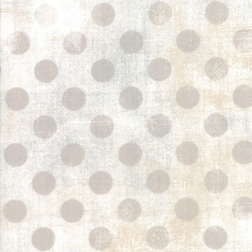 Grunge Spot White Paper Dots