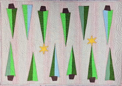 Canvas Mod Tree Quilt Kit Canvas Mod Tree Quilt Kit