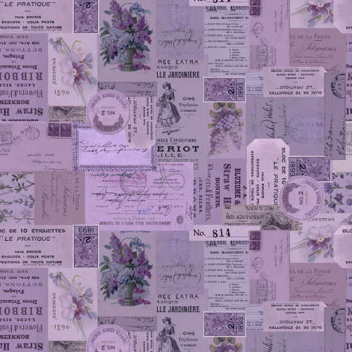 Holtz Palette Purple Ephemera