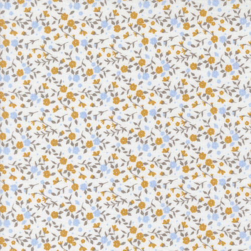 Sun Drenched Tiny Floral Cloud