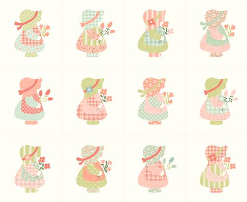 Sunbonnet Panel Porcelain Sunbonnet Panel Porcelain