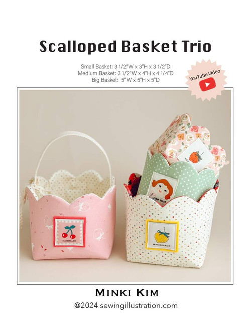 Minki Kim Scalloped Basket Trio