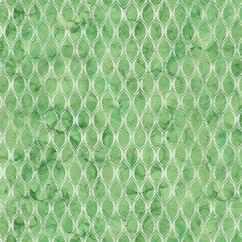 Veranda Light Green Lattice