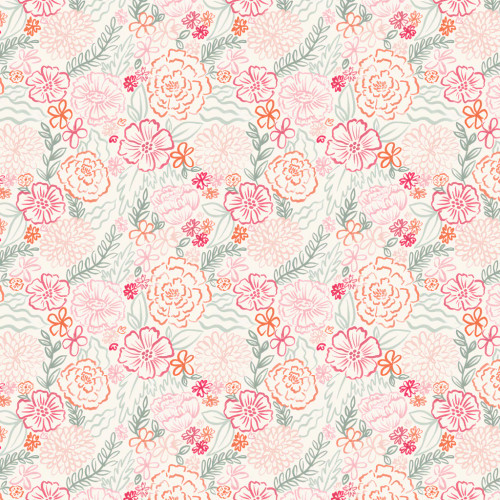 Blooming Hearts Cr Soft Sketch Blooms