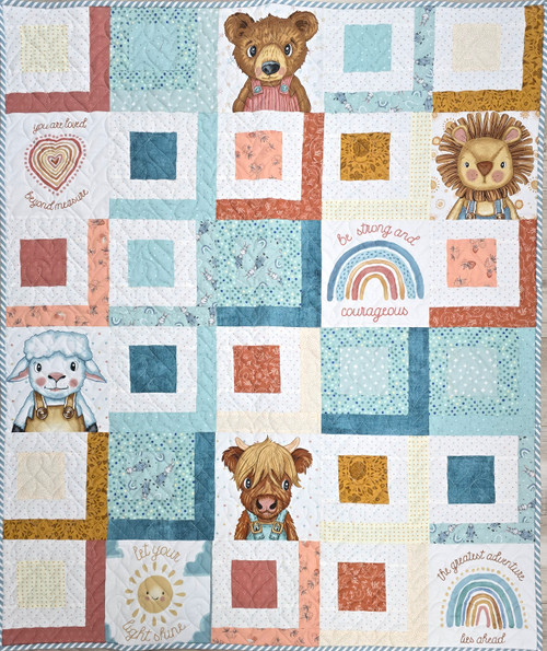 Boho Baby Quilt Kit