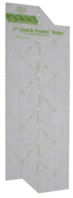 Prairire Points Ruler 3"