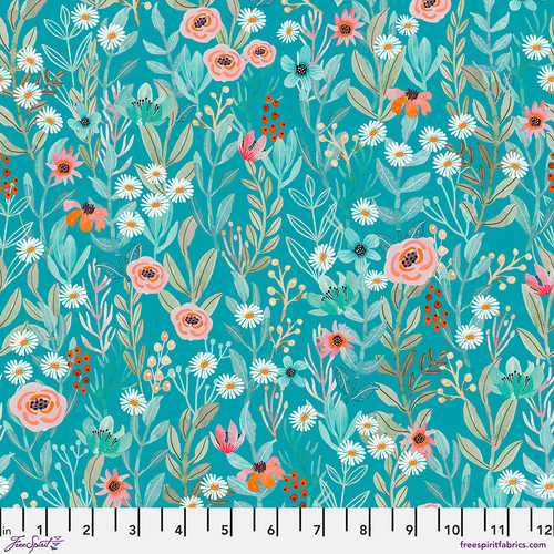 Floral Fiesta Son Vida Vibrant Jade