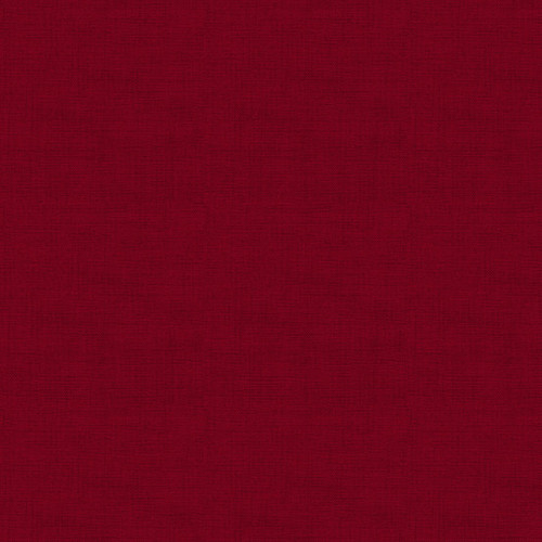 Linen Texture/Makower Burgundy