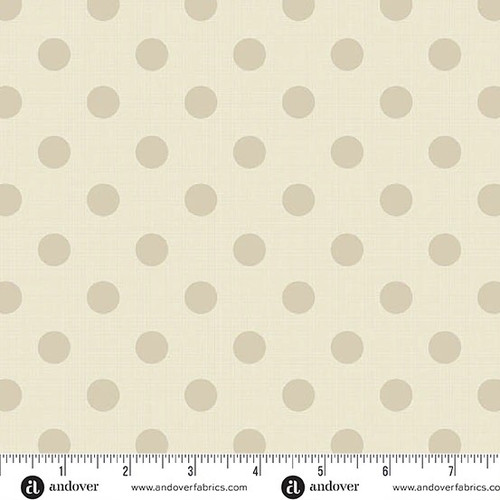 Quiltessential Laundry Bask Dots Tan