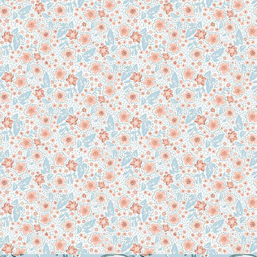 In Bloom Small Floral White