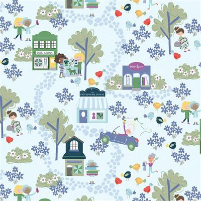 Shop Hop Digital Toile