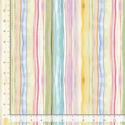 Watercolor Love Stripe