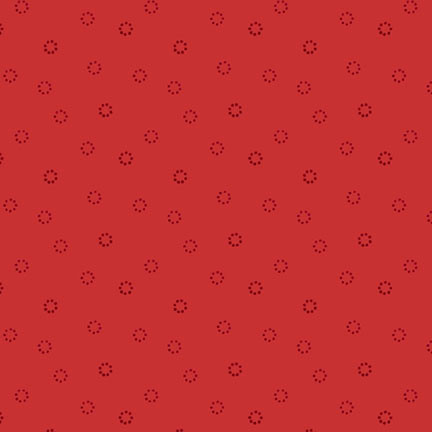 TIS THE SEASON DOTTY CIRCLES Red