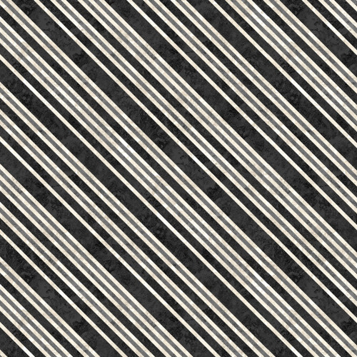 Poinsettia Radiance Diagonal Stripe-Black/Gray