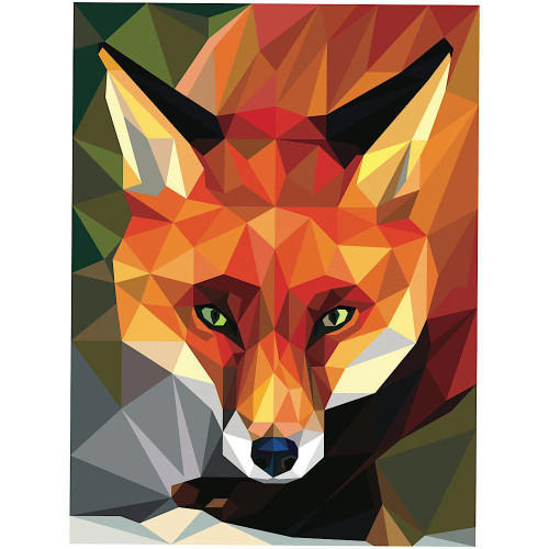 Autumn the Fox Quilt Panel