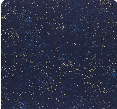 108" Wideback Speckled  Navy