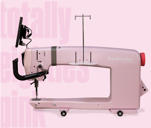 Handi Quilter Limited Edition Totally Eighties Pink Amara 20 Bundle w/ 10ft Studio 3 Frame and ProStitcher