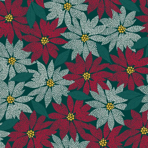Holiday Stitches Red/Green