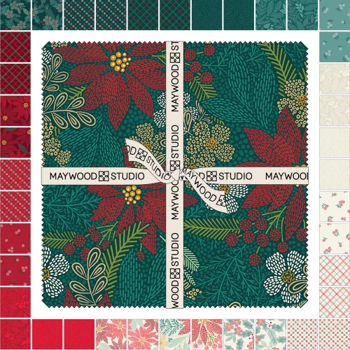 Holiday Stitches 10in Squares 42pc