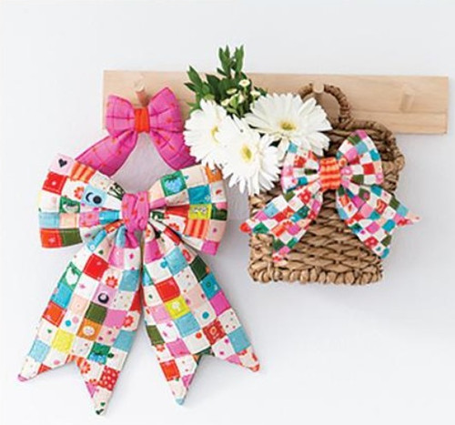 Mini Patchwork Bow - Oct 1st