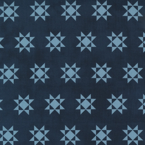 Starlight Gatherings Star Block Navy/ Blue