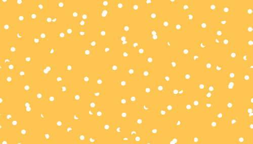 Hole Punch Dots Bananas- Yellow