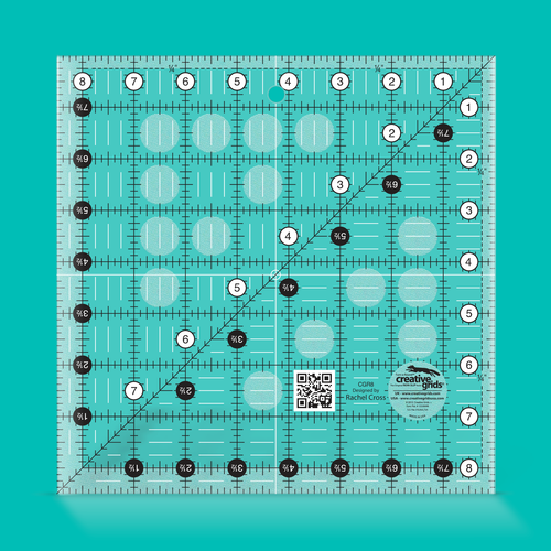 Creative Grids Ruler 8 1/2in X 8 1/2in